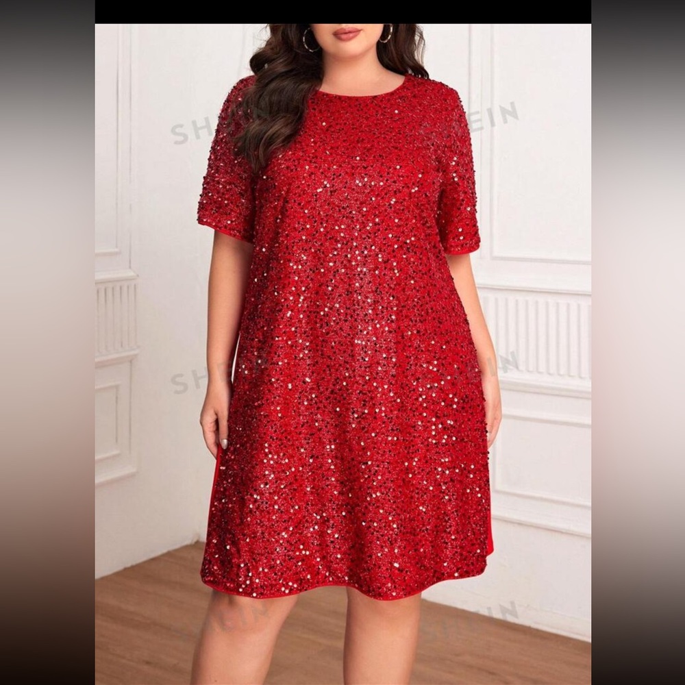 Red dress